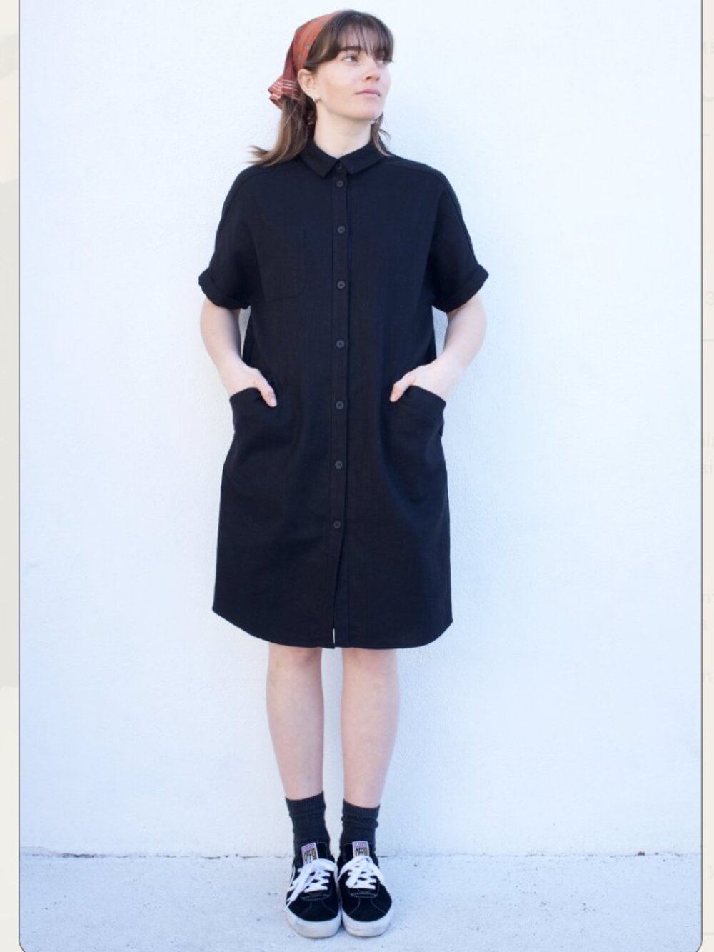 Linwood Ramie Twill Dress